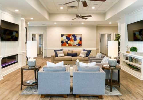 Living Room - memory care & assisted living in Wichita, Kansas